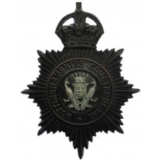 Nottinghamshire Constabulary Night Helmet Plate (Peacocks C.O.A. 