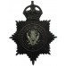 Nottinghamshire Constabulary Night Helmet Plate (Peacocks C.O.A. Centre) - King's Crown