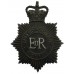 Metropolitan Police Night Helmet Plate - Queen's Crown