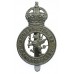 Somersetshire Constabulary Cap Badge - King's Crown