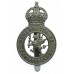 Somersetshire Constabulary Cap Badge - King's Crown