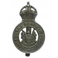 Eastbourne Borough Police Cap Badge - King's Crown