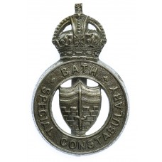 Bath Special Constabulary Cap Badge - King's Crown