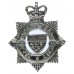 West Sussex Constabulary Senior Officer's Enamelled Cap Badge - Queen's Crown