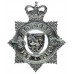 Preston Borough Police Senior Officer's Enamelled Cap Badge - Queen's Crown