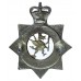 Somersetshire Constabulary Senior Officer's Enamelled Cap Badge - Queen's Crown