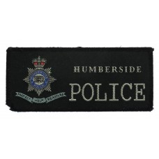 Humberside Police Cloth Patch Badge