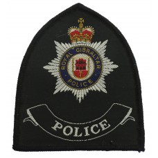 Royal Gibraltar Police Cloth Patch Badge