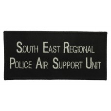 South East Regional Police Air Support Unit Cloth Patch Badge