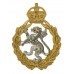 Women's Royal Army Corps (W.R.A.C.) Officer's Cap Badge - King's Crown