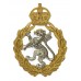 Women's Royal Army Corps (W.R.A.C.) Officer's Cap Badge - King's Crown