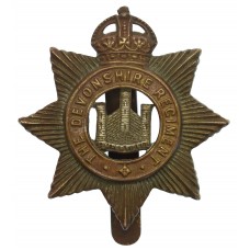 Devonshire Regiment Cap Badge - King's Crown