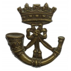 Victorian Duke of Cornwall's Light Infantry Brass Cap Badge (circa 1896-1900)