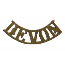 Devonshire Regiment (DEVON) Shoulder Title