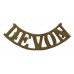 Devonshire Regiment (DEVON) Shoulder Title