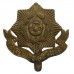 East Yorkshire Regiment WW1 All Brass Economy Cap Badge