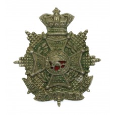 Victorian Border Regiment Forage Cap Badge