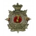 Victorian Border Regiment Forage Cap Badge