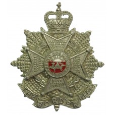 Border Regiment Cap Badge - Queen's Crown