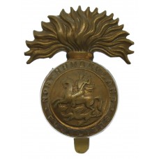 Northumberland Fusiliers Brass Cap Badge