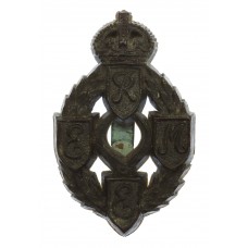 Royal Electrical & Mechanical Engineers (R.E.M.E.) WW2 Plastic Economy Cap Badge