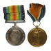 WW1 British War & Victory Medal Pair - 2.A.M. W.J.B. Biggin, Royal Flying Corps