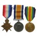 WW1 1914-15 Star Medal Trio - Cpl. H. Blunt, Royal Berkshire Regiment