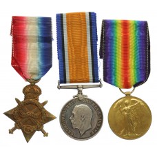 WW1 1914-15 Star Medal Trio - Pte. W. Bowtell, Grenadier Guards - K.I.A. 16/7/16