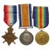 WW1 1914-15 Star Medal Trio - Pte. W. Bowtell, Grenadier Guards - K.I.A. 16/7/16