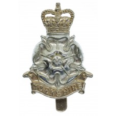 Yorkshire Brigade Anodised (Staybrite) Cap Badge
