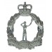 Royal Observer Corps Chrome Cap Badge - Queen's Crown