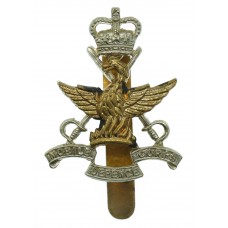 Mobile Defence Corps Bi-metal Cap Badge - Queen's Crown