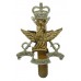 Mobile Defence Corps Bi-metal Cap Badge - Queen's Crown