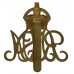 Royal Military School of Music Cap Badge - King's Crown