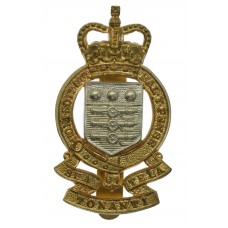 Royal Army Ordnance Corps (R.A.O.C.) Bi-Metal Cap Badge - Queen's Crown