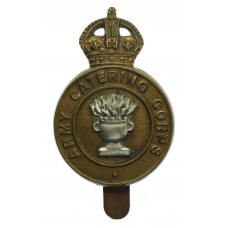 Army Catering Corps Bi-Metal Cap Badge - King's Crown