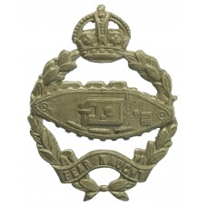 Royal Tank Regiment Cap Badge - King's Crown