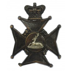 Victorian Hertfordshire Rifle Volunteers Headdress Badge