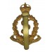 Royal Army Medical Corps (R.A.M.C.) Brass Cap Badge - King's Crown