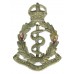 Edwardian Royal Army Medical Corps (R.A.M.C.) Volunteers Cap Badge 