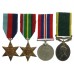 WW2 Japanese Prisoner of War Territorial Efficiency Medal Group of Four - Lieut. R. Smith, Royal Army Ordnance Corps