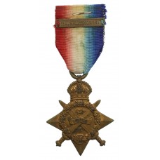 WW1 1914 Mons Star - L.Cpl. H. Wheeldon, 12th Lancers - Died of W