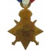 WW1 1914 Mons Star - Pte. W.J. Peacock, 18th Hussars - K.I.A. 9/5/15