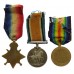 WW1 1914 Mons Star Medal Trio - Pte. A. Watson, 6th Bn. Gordon Highlanders - K.I.A. 10/7/17