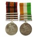 Queen's South Africa Medal (Clasps - Cape Colony, Orange Free State, Transvaal) and King's South Africa Medal (Clasps - South Africa 1901, South Africa 1902) Pair - Pte. W. Ormsby, Grenadier Guards