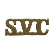 Singapore Volunteer Corps (S.V.C.) Shoulder Title