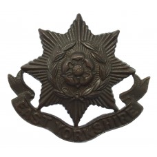 East Yorkshire Regiment Officer's Service Dress Cap Badge