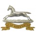 West Yorkshire Regiment Officer's Silvered & Gilt Cap Badge