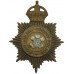 Montgomery County Police Helmet Plate - King's Crown (Missing One Lug)