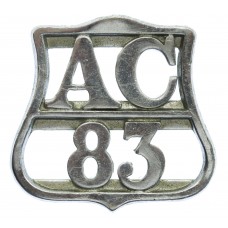 Ayrshire Constabulary Epaulette/Collar Badge